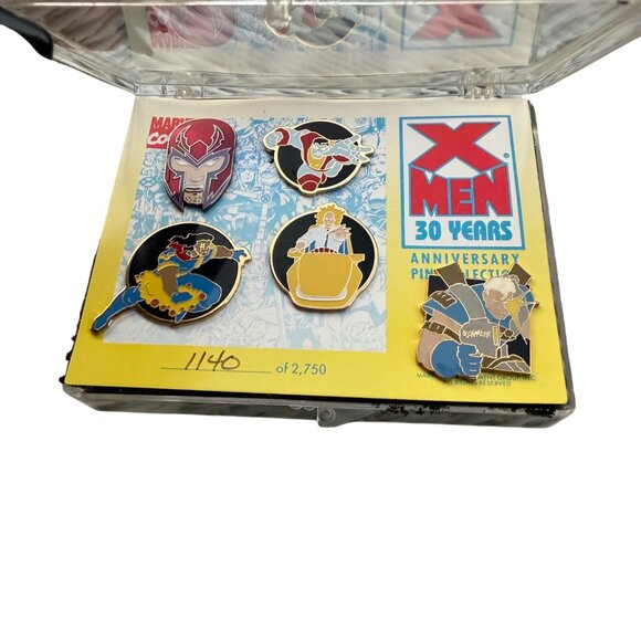 Marvel X-Men 30 Years Anniversary Pin Collection Limited Edition Set 1140 Of 275 - Picture 3 of 3